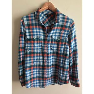 J.Crew Flannel Button Down